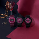 Casio G-Shock GMA-S120RB-1A Black Resin Pink Dial Women Watch Malaysia