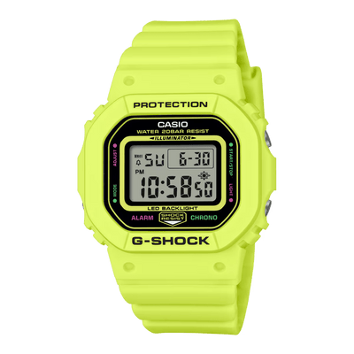 Casio G-Shock GMD-S5600EP-9D Neon Green Resin Strap Women Watch