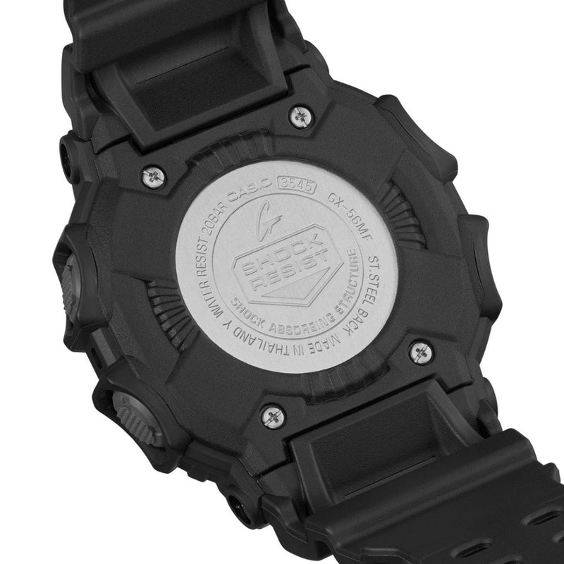 Casio G-Shock GX-56MF-1D Black Resin Strap Black Dial Men Watch