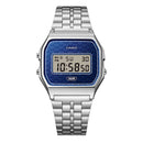 Casio Vintage A159WEVJ-2 Blue Japan Seigaiha Digital Unisex Watch