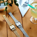 Casio Vintage AQ-230A-7D White Stainless Steel Unisex Watch Malaysia