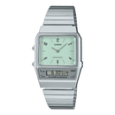 Casio Vintage AQ-800E-3A Stainless Steel Green Unisex Watch Malaysia