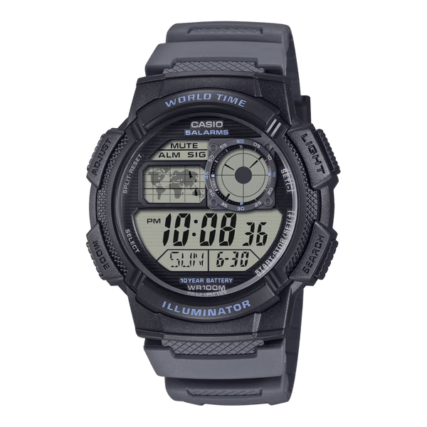 Casio Youth AE-1000W-8A Water Resistant Resin Band Unisex Watch