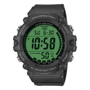 Casio Youth AE-1500WHC-1AV Black Resin Green Dial Men Watch