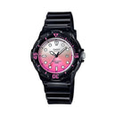 Casio Youth LRW-200H-4E Black Resin Analog Women Watch