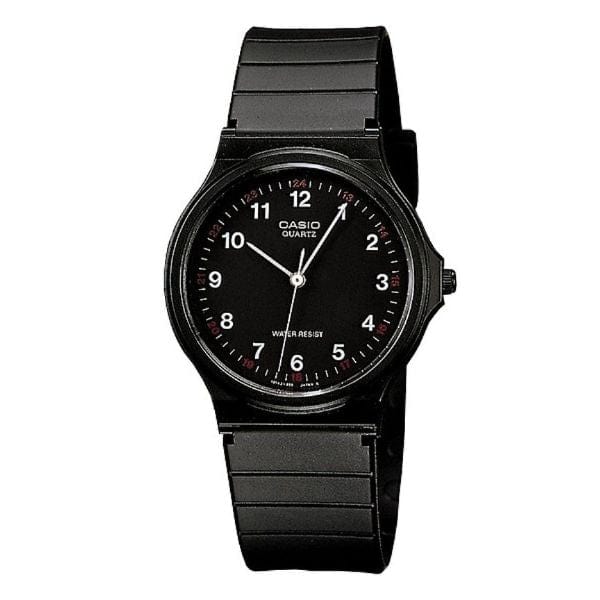 Casio Youth MQ-24-1B Black Resin Analog Unisex Watch