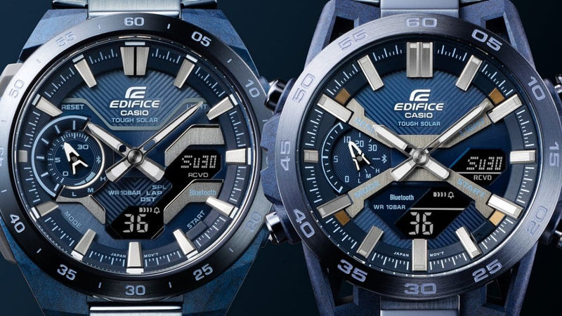 Casio Edifice Sospensione ECB-2000CB-2A Solar Smartphone Link Watch