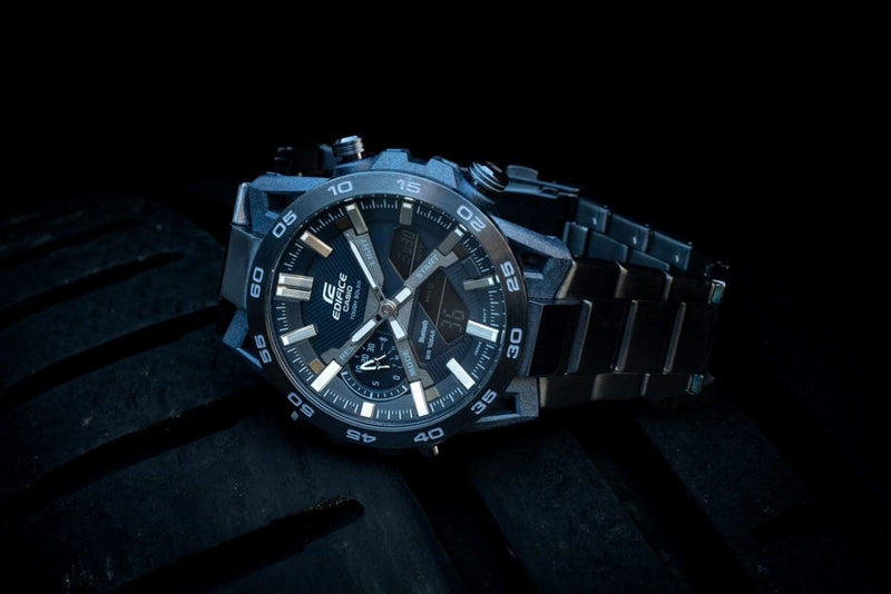 Casio Edifice Sospensione ECB-2000CB-2A Solar Smartphone Link Watch