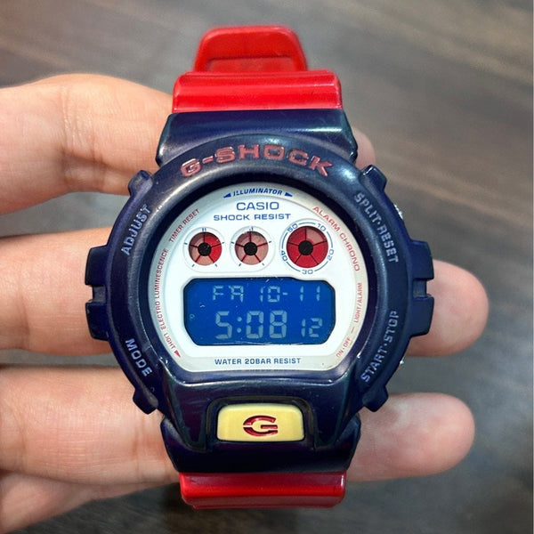 [Pre-Owned] Casio G-Shock DW-6900AC-2 Rare Colour Digital Men Watch