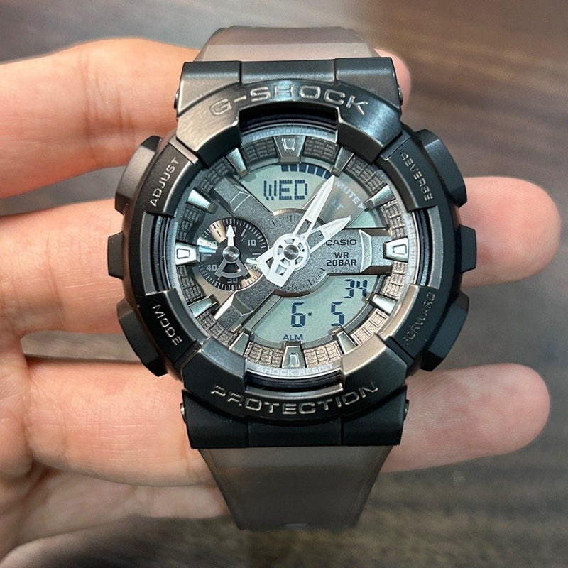 [Pre-Owned] Casio G-Shock GM-110MF-1A Black Metal Covered Men Watch