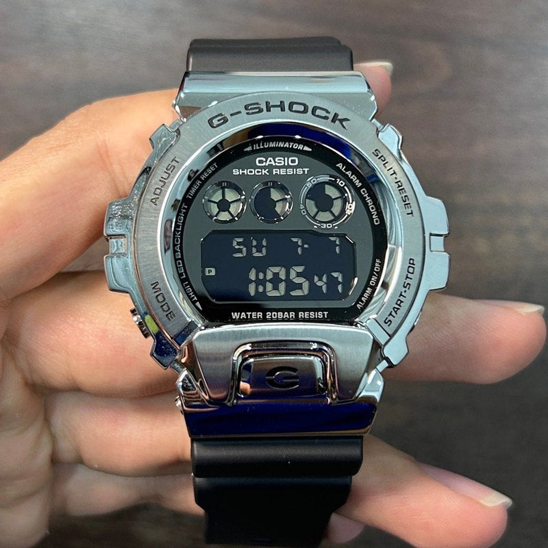 [Pre-Owned] Casio G-Shock GM-6900U-1 Metal Covered Men Watch