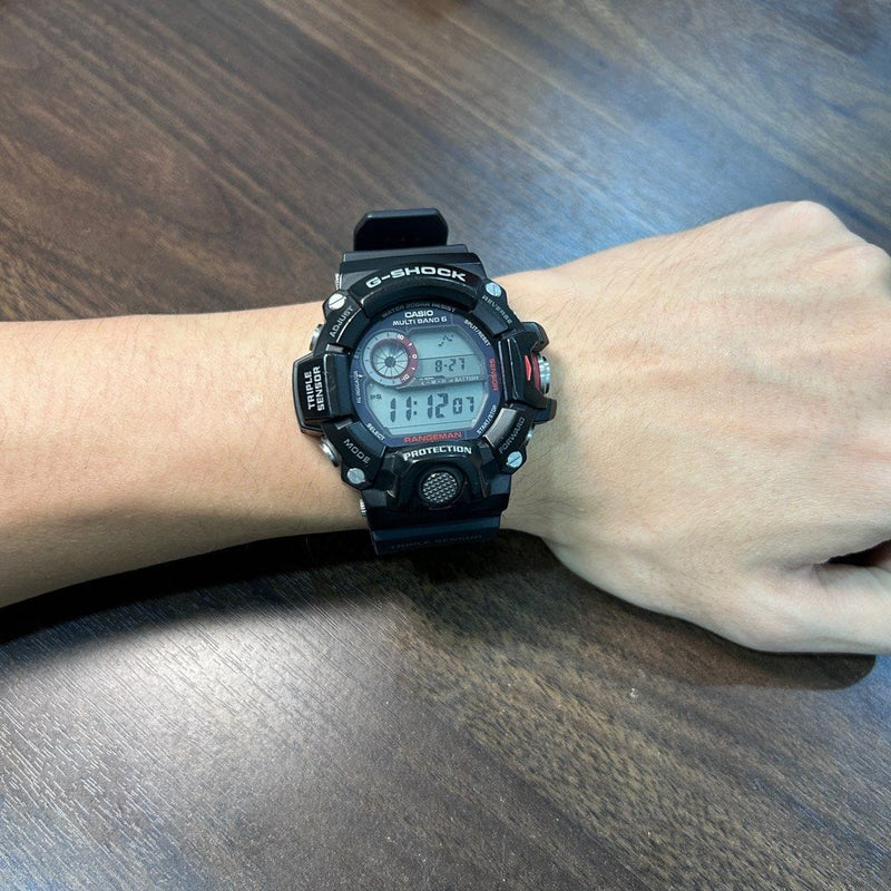 [Pre-Owned] Casio G-Shock Rangeman GW-9400-1 Black Men Watch