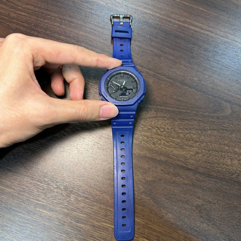 [Pre-Owned] Casio G-Shock TMJ GA-2100-2A Blue Men Watch