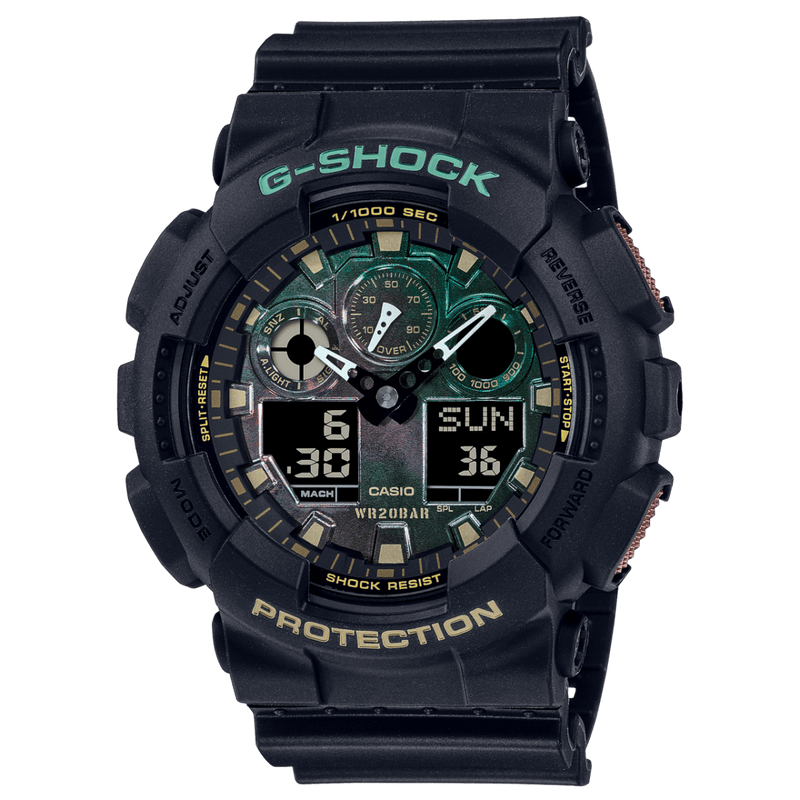 Casio G-Shock GA-100RC-1A Water Resistant Men Watch Malaysia