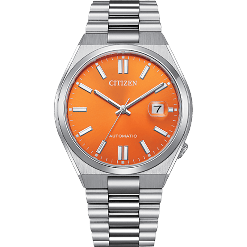 Citizen Automatic NJ0151-88Z Orange Tsuyosa Stainless Steel Men Watch