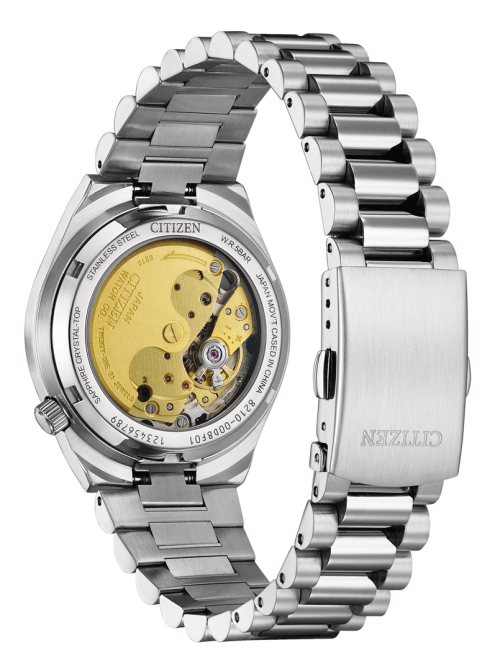 Citizen Automatic Tsuyosa 37mm NJ0200-50E Grey Dial Stainless Steel Men Watch