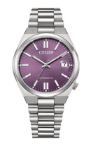 Citizen Automatic Tsuyosa 37mm NJ0200-50W Purple Dial Steel Men Watch