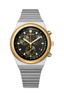 Citizen Eco-Drive AT2544-64E Chronograph Black Gold Men Watch