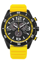 Citizen Eco-Drive AT2585-08E Chronograph Silicone Strap Men Watch