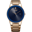 Citizen Eco-Drive AU1066-80L Rose Gold Stainless Steel Strap Men Watch