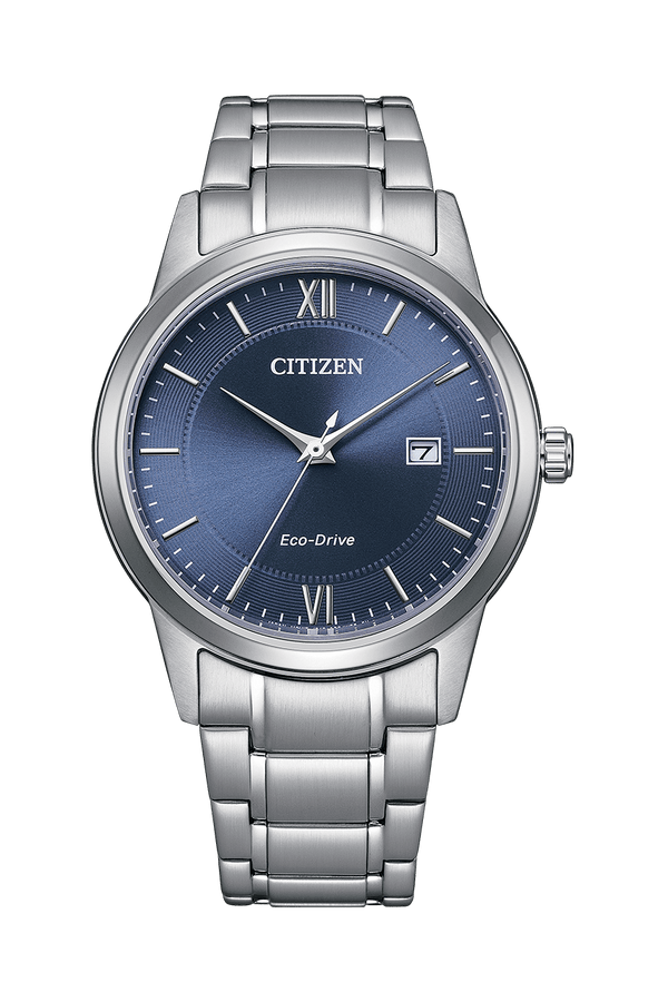 Citizen Eco-Drive AW1780-84L Blue Dial Stainless Steel Men Watch