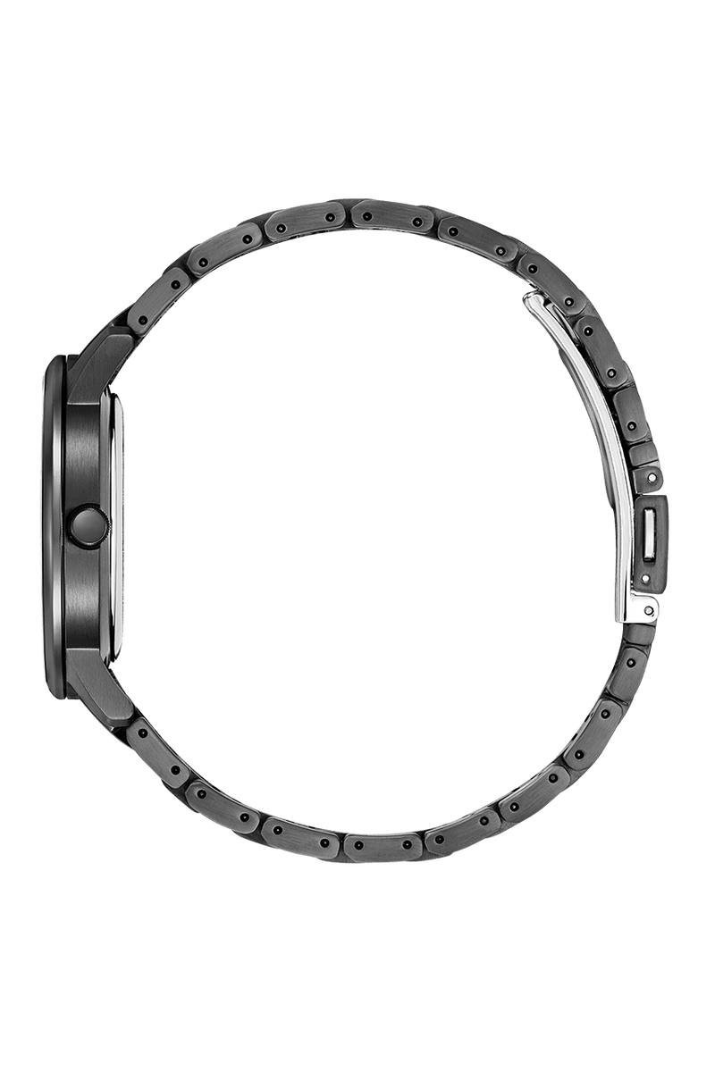 Citizen Eco-Drive BM7595-89L Black Stainless Steel Strap Men Watch