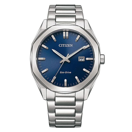 Citizen Eco-Drive BM7600-81L Stainless Steel Dark Blue Men Watch