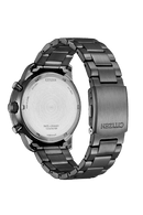 Citizen Eco-Drive CA4507-84X Chronograph Green Luminous Dial Men Watch