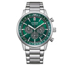 Citizen Eco-Drive CA4720-52X Chronograph Green Dial Men Watch Malaysia