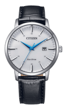 Citizen Eco-Drive BM7461-18A White Dial Leather Strap Men Watch