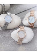 Citizen L EM0929-81Y Eco-Drive Mother of Pearl Gold Steel Women Watch