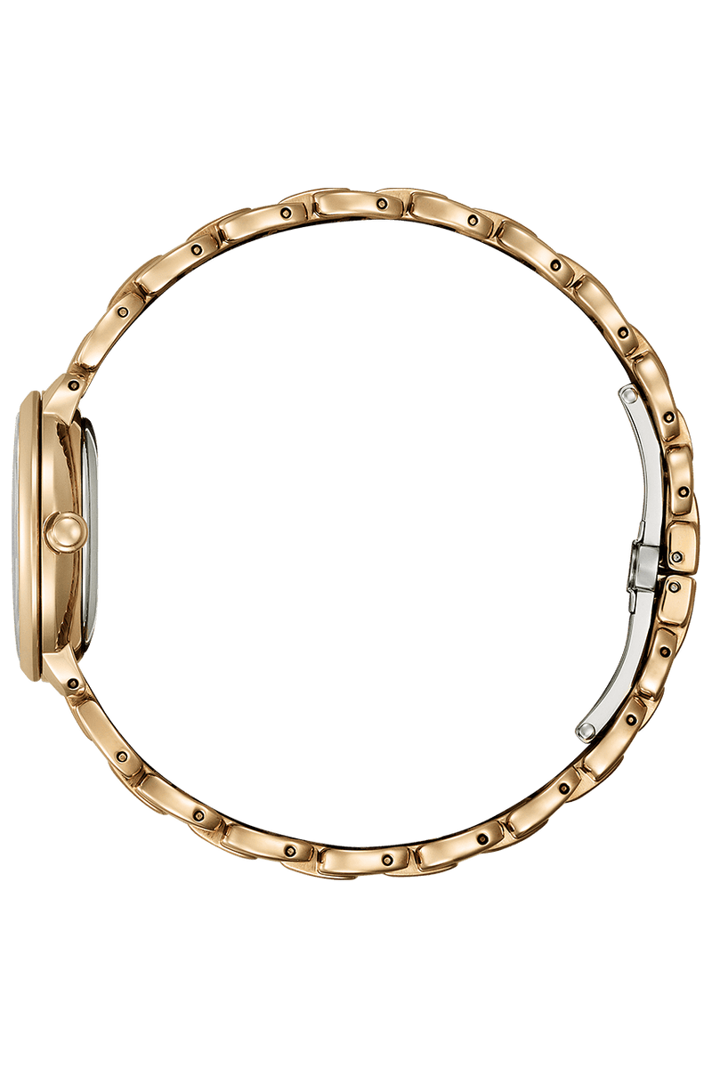 Citizen L EM0929-81Y Eco-Drive Mother of Pearl Gold Steel Women Watch