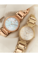 Citizen L EM0929-81Y Eco-Drive Mother of Pearl Gold Steel Women Watch