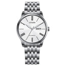 Citizen Automatic NH8350-59A Stainless Steel White Dial Men Watch
