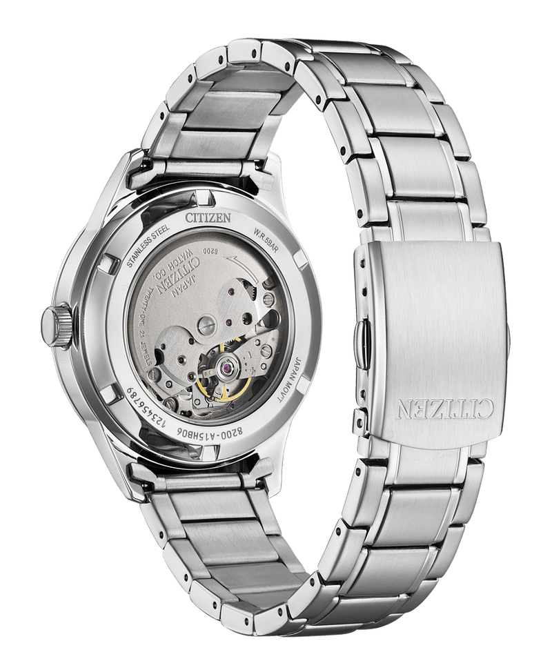Citizen Mechanical NY4058-79L Blue Dial Steel Automatic Men Watch