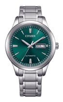 Citizen Mechanical NY4058-79X Green Dial Steel Automatic Men Watch