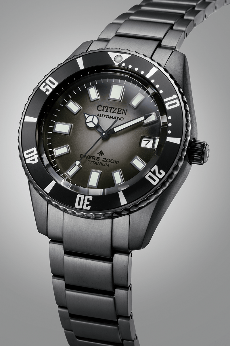 Citizen Promaster NB6025-59H Automatic Titanium Black Diver Men Watch