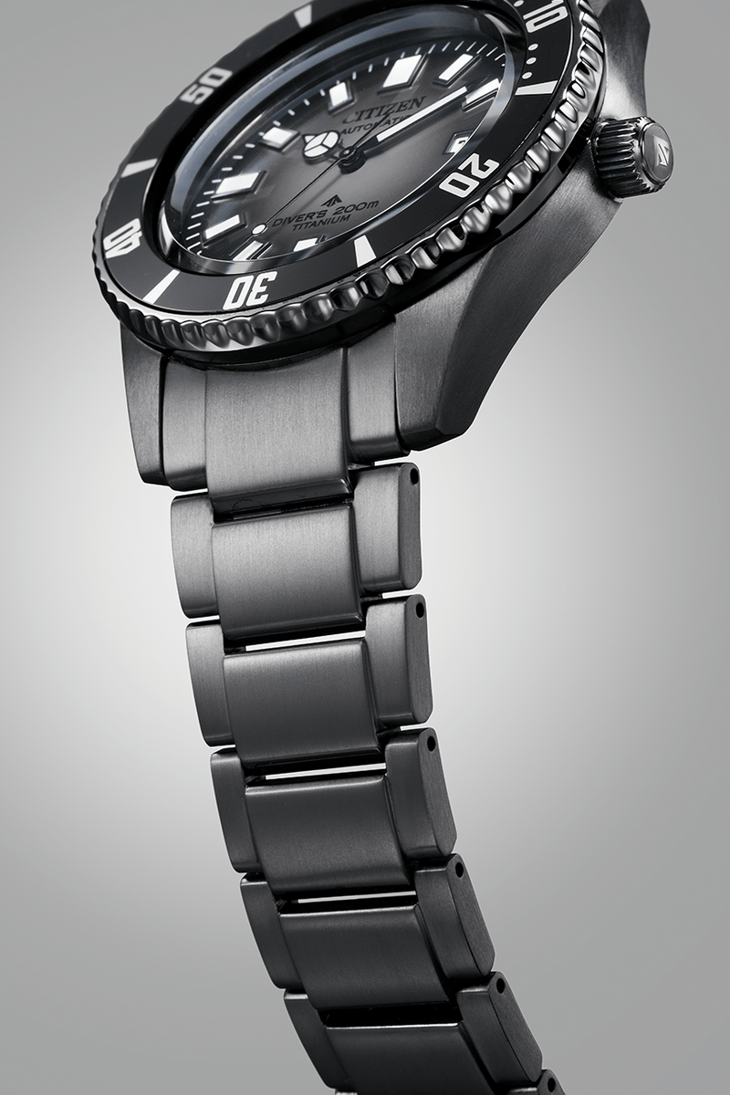 Citizen Promaster NB6025-59H Automatic Titanium Black Diver Men Watch