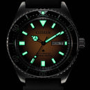 Citizen Promaster NY0120-01X Smoked Yellow Automatic Diver Men Watch