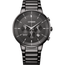 Citizen Quartz AN8227-53H Chronograph Grey Dial Black Steel Men Watch