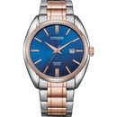 Citizen Quartz BI5104-57L Blue-Rose Gold Stainless Steel Men Watch