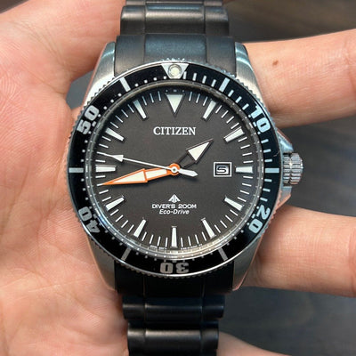 [Pre-Owned] Citizen Promaster Sea BN0100-42E Eco-Drive Diver Men Watch