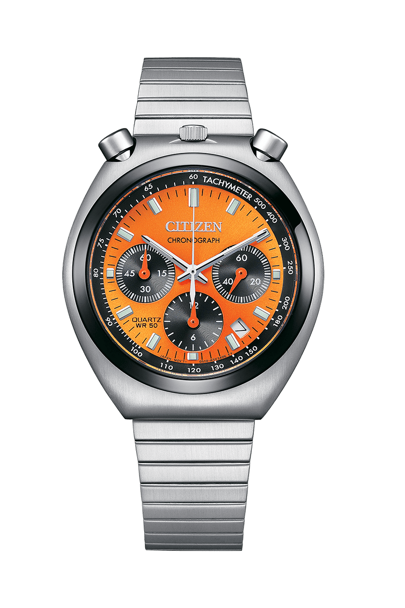 Citizen Bullhead AN3660-81X Orange & Black Chronograph Men Watch