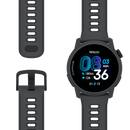 Coros Pace 4 Ultralight Amoled Running GPS Smartwatch with Black Silicone Band