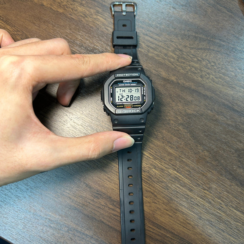 [Pre-Owned] Casio G-Shock DW-5600E-1V Classic Petak Men Watch