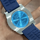 [Pre-Owned] Bomberg Bolt 68 Blue Bullhead Quartz Chronograph Men Watch