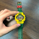 [Pre-Owned] Casio G-Shock GA-110RF-9A Rastafarian Green Limited Edition Men Watch