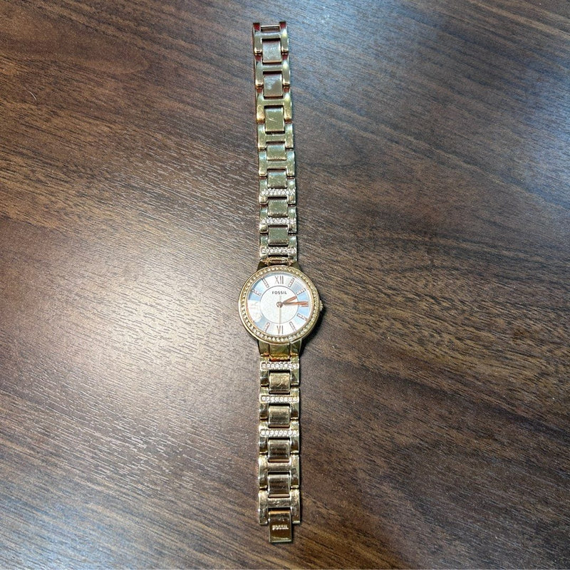 [Pre-Owned] Fossil ES3284 Virginia Rose Gold Quartz Women Watch