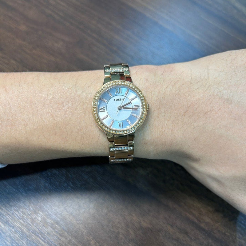 [Pre-Owned] Fossil ES3284 Virginia Rose Gold Quartz Women Watch