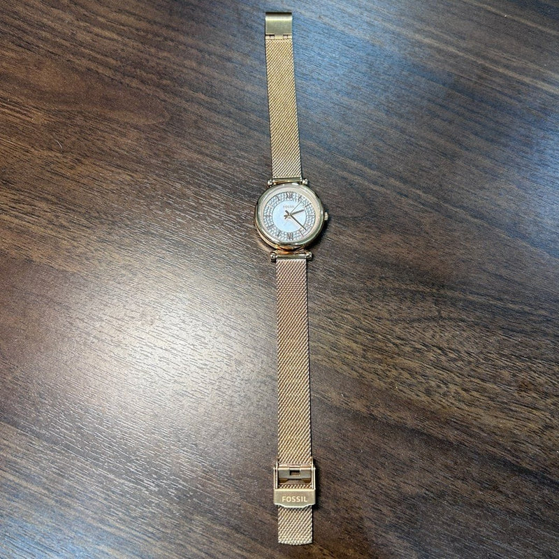 [Pre-Owned] Fossil ES4836 Carlie Mini Rose Gold Quartz Women Watch